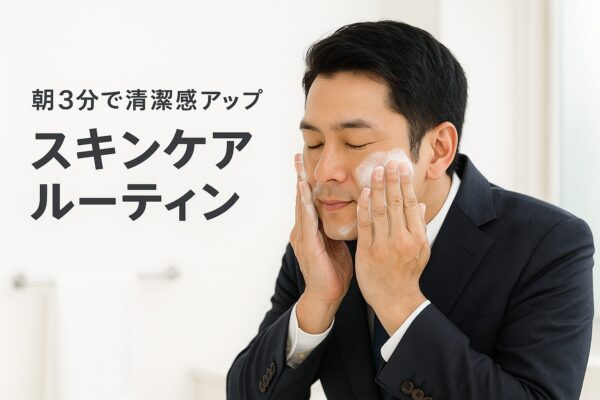 第一印象で差がつく！朝のスキンケア3分ルール